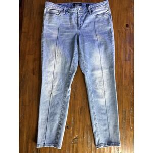 Lucky Brand Lolita Skinny Jeans Womens 12x31 Light Wash Stretch Mid Rise